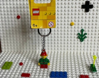 Lego Elf key chain