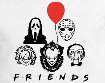 Download Friends Horror Svg Etsy