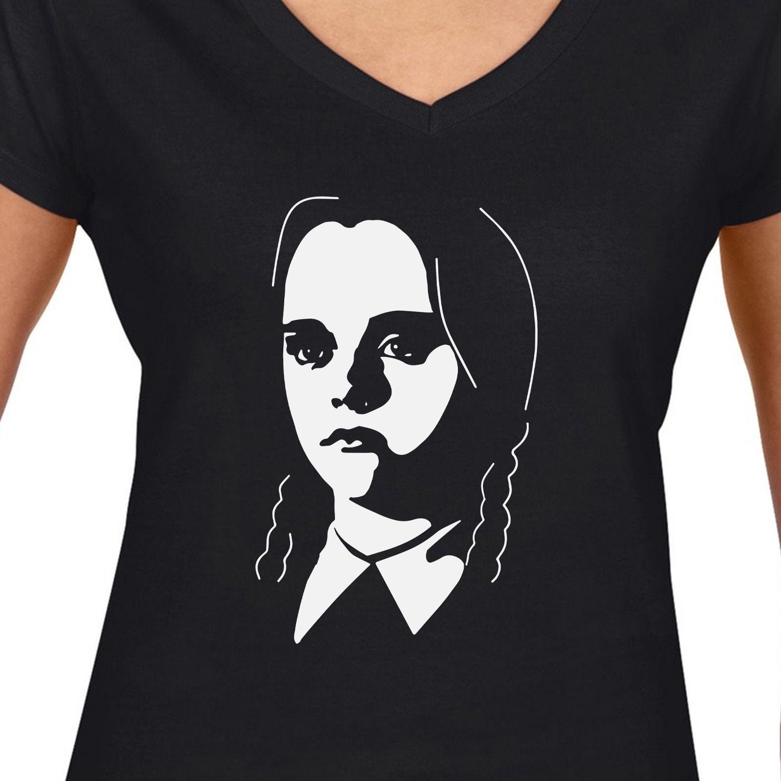 Wednesday Addams SVG