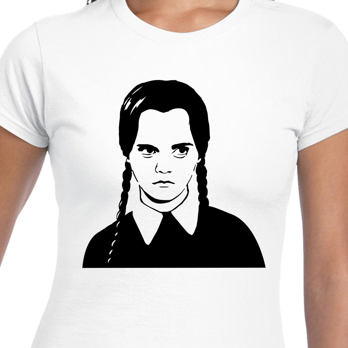 Download Wednesday Addams Digital Cut File // The Addams Family SVG ...