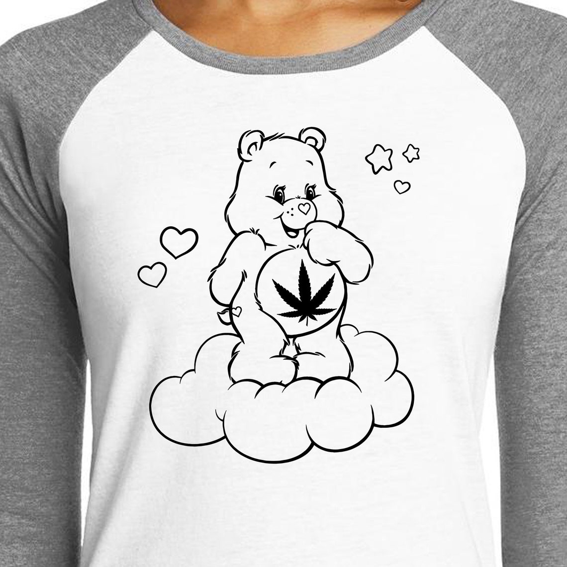 Cannabis Bear Care Bear Digital Cut File // Care Bears SVG // Etsy