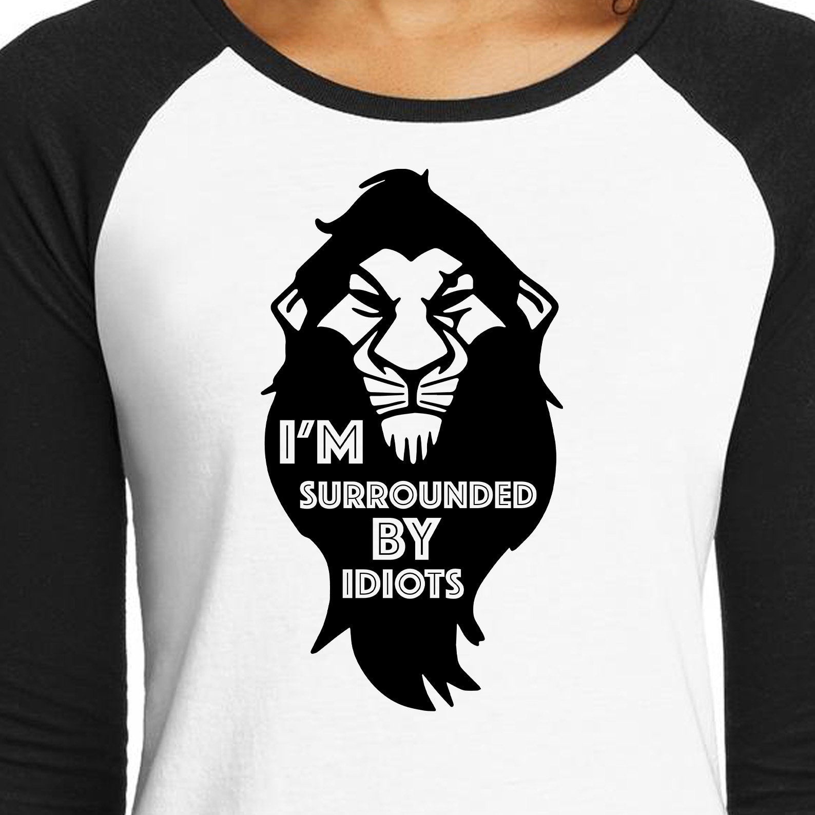 im surrounded by idiots tshirt