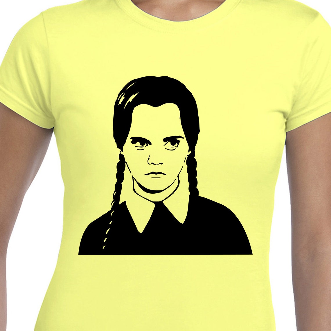 Download Wednesday Addams Digital Cut File // The Addams Family SVG ...