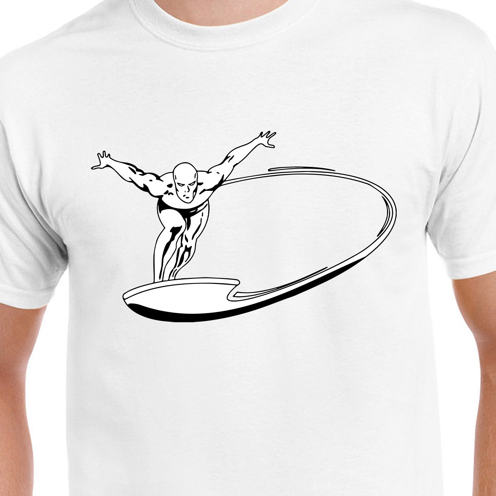 Silver Surfer Digital Cut File // Fantastic Four SVG // Cricut | Etsy