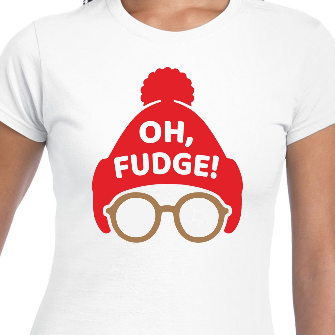 Oh Fudge Digital Cut File // A Christmas Story SVG // Cricut | Etsy