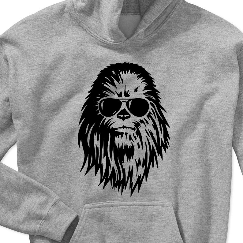 Download Cool Chewbacca Digital Cut File // Star Wars SVG // Cricut ...