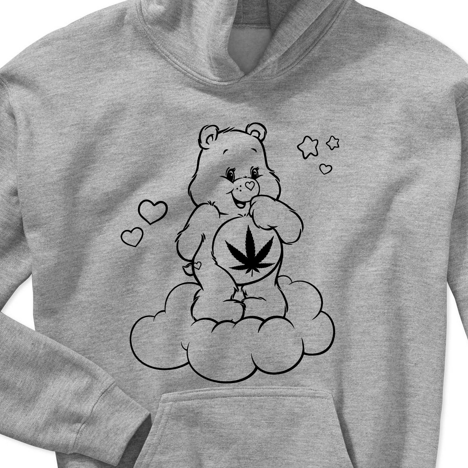 Cannabis Bear Care Bear Digital Cut File // Care Bears SVG // Etsy