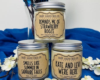 Sapphire Falls Candles