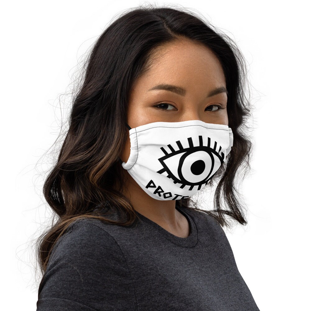 Premium Face Mask Evil Eye Face Mask Evil Eye Accessories Etsy
