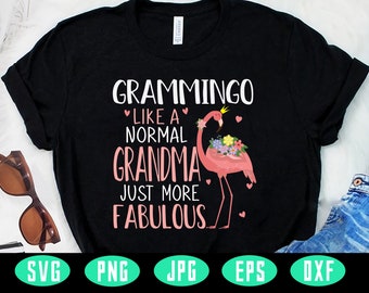 Download Grandma Flamingo Svg Etsy