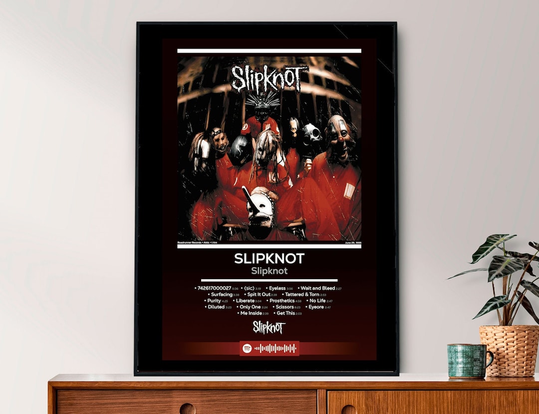 Slipknot Slipknot Poster Album Cover Poster Etsy