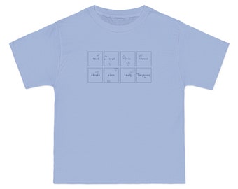 Heartstopper Staffel 1 Episodentitel Unisex T-Shirt, Grafik-T-Shirt, TV-Show-Fan Geschenk, Serie T-Shirt, Roman Anpassung Top