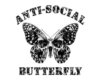 Free Free 270 Stencil Butterfly Skull Svg SVG PNG EPS DXF File