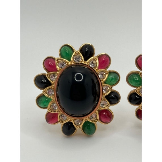 Vintage Ciner Jewels of India Multi Color Moghul … - image 2
