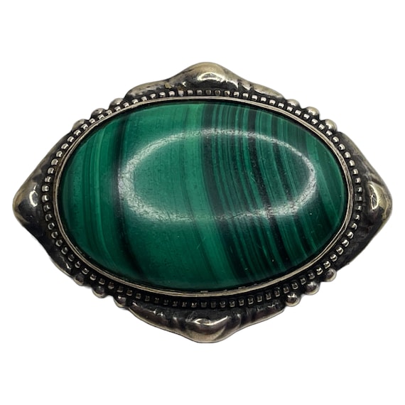 Malachite brooch deals