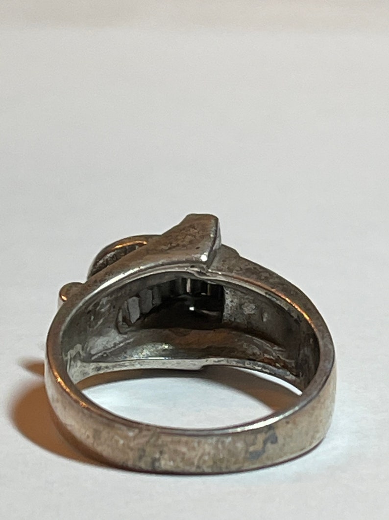 Collier Vintage Knoll & Pregizer Allemagne - Argent Sterling Avec Pâte Verte - Style Rétro Années 40
