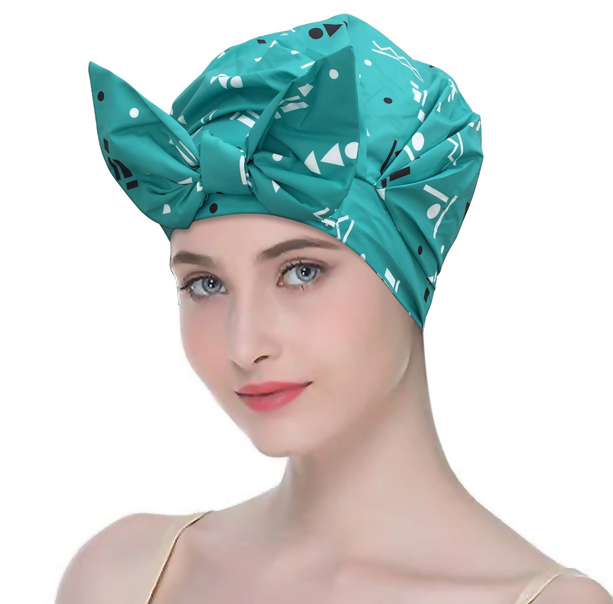 Luxury Shower Cap for Women Waterproof Fashionable Etsy