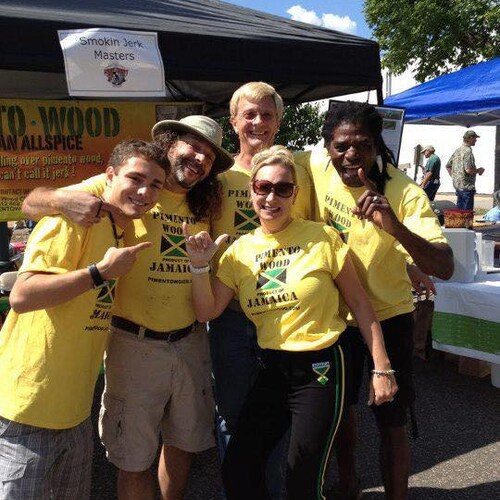 TOTAL JERK shops KIT Pimento Wood Chips, Scotch Bonnet Sauce, Jerk Marinade, Reggae Table Bbq Sauce, Spices, Big Jamaican Flag