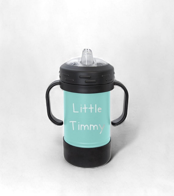 Personalized Sippy Cup, 10 Oz With Removable Handles and Spill
