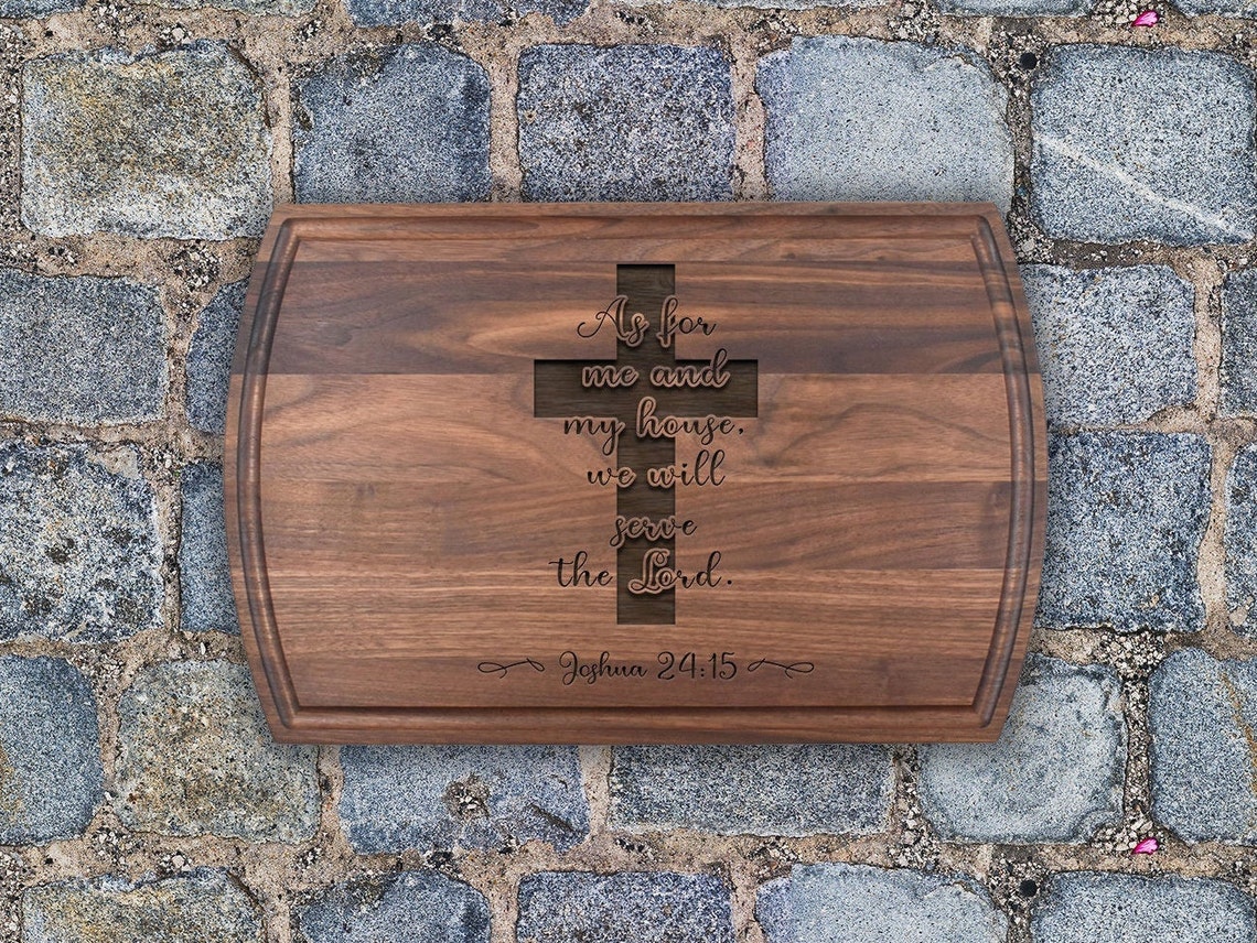 Cutting Board Custom Engraved & Personalized Bible Verse Etsy