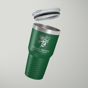Custom Laser Engraved Logo Tumbler: Corporate Gift, Polar Camel