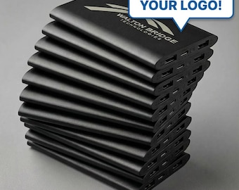Custom Logo Power Bank 8000mAh - Branded Tech Swag
