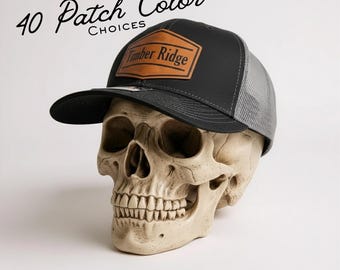 Custom Logo Hat - Richardson 112 - Engraved Patch
