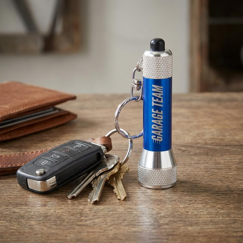Personalized LED Keychain Flashlight, Custom Laser Engraved Groomsmen ...