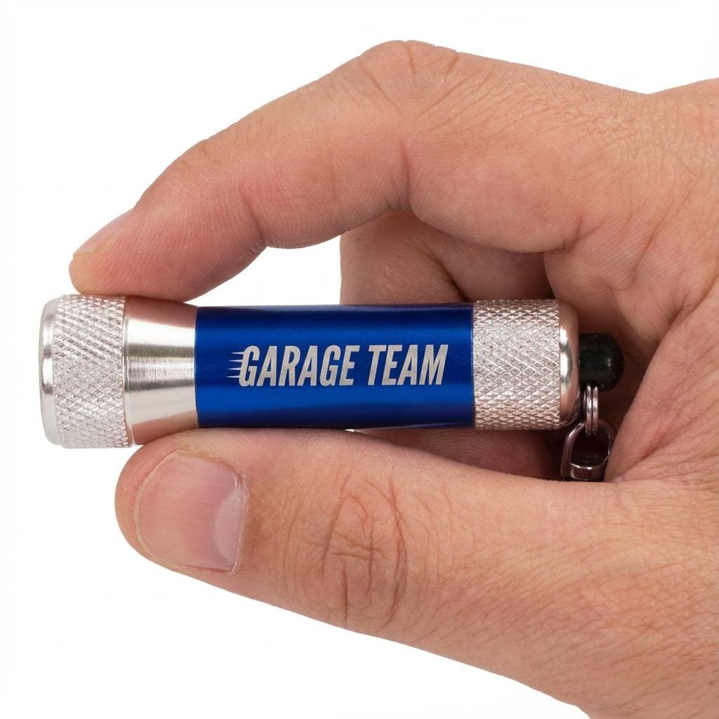 Personalized LED Keychain Flashlight, Custom Laser Engraved Groomsmen ...