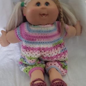 1978/2006 Cabbage Patch Kids Girl Doll - 17" Blond Hair, Blue Eyes 