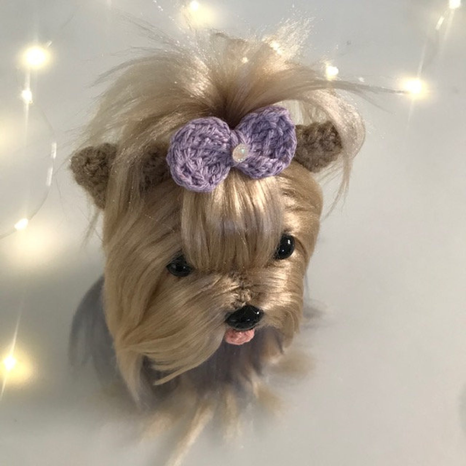 Pattern Crochet Dog Yorkshire Terrier Amigurumi PDF Yorkie Etsy Polska
