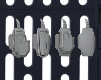 Accesorios de clones rebeldes de la temporada 3 de Bad Batch