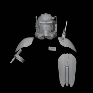 Phase Two Commander Cody kit for 1:6 Scale