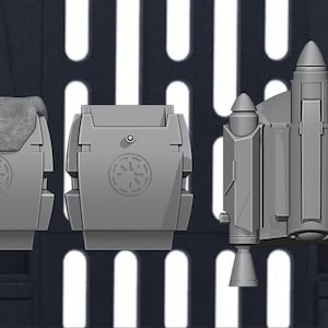 Clone Trooper Backpack and Jetpack for 1:12 scale