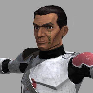 Commander Neyo Head sculpt