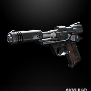 Bode’s Blaster Miniature, Action Figure Scale Prop