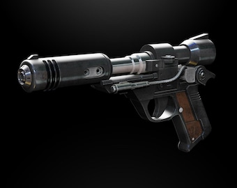 Bode’s Blaster Miniature, Action Figure Scale Prop