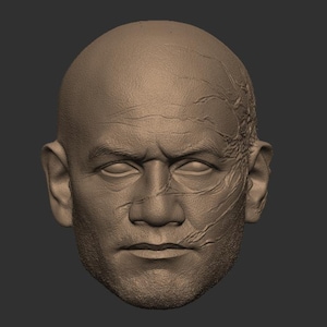 Bad Batch Wrecker head sculpt