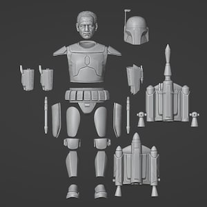 Jango Fett Kit for Blackseries