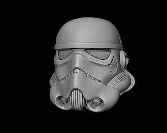 Stormtrooper Helmet, 3D Printed Resin Model Kit