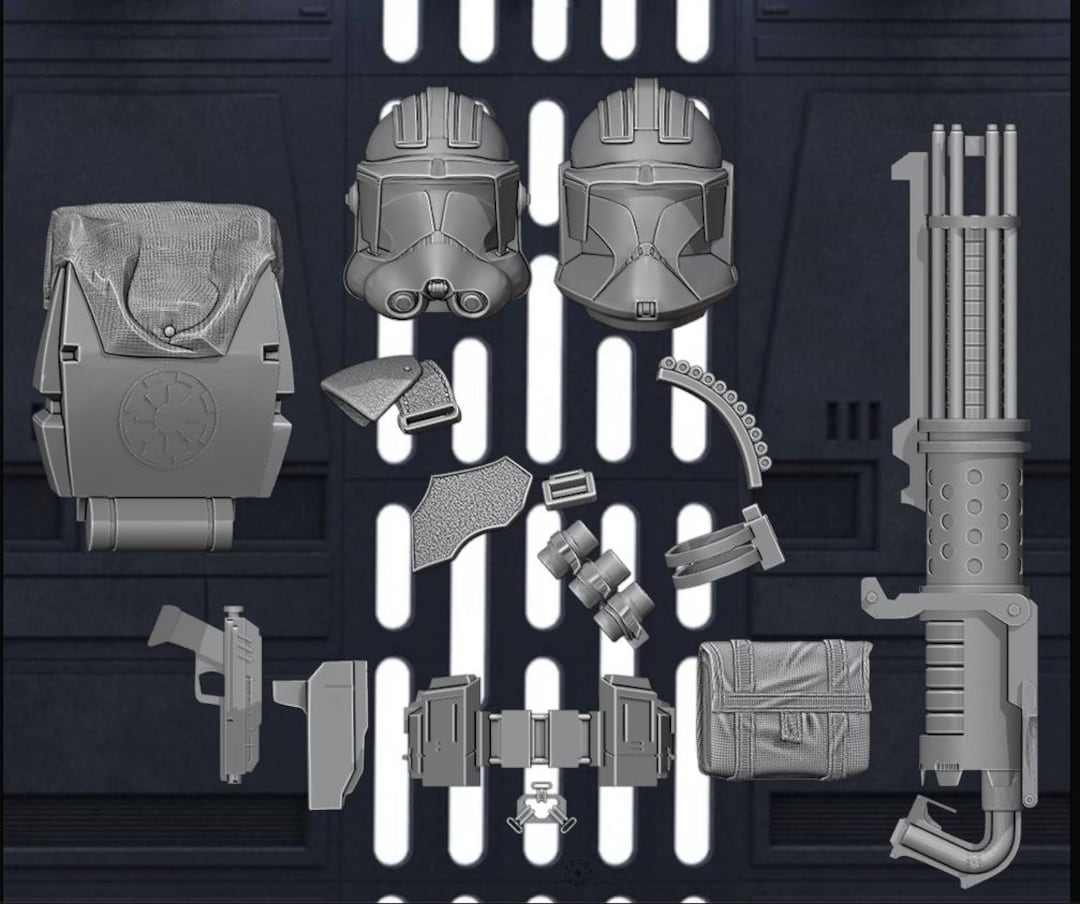 1/12 & 1/6 Battlefront 2 Heavy Clone Kit - Etsy