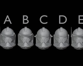Phase 1 Black series Clone Trooper helmets