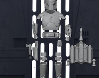 1/12 Buch von Boba Fett Armor blackseries