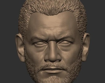 Bearded Clone Trooper in 1:12 scale for 6 inch figures