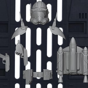 Kits del comandante Cody a escala 1:12