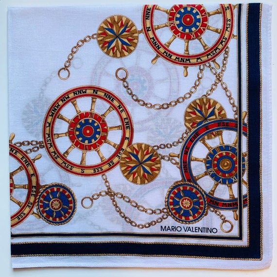 Mario Valentino Vintage Handkerchief