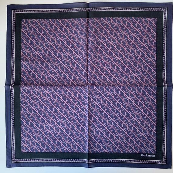 Guy Laroche Vintage Handkerchief for men - image 2