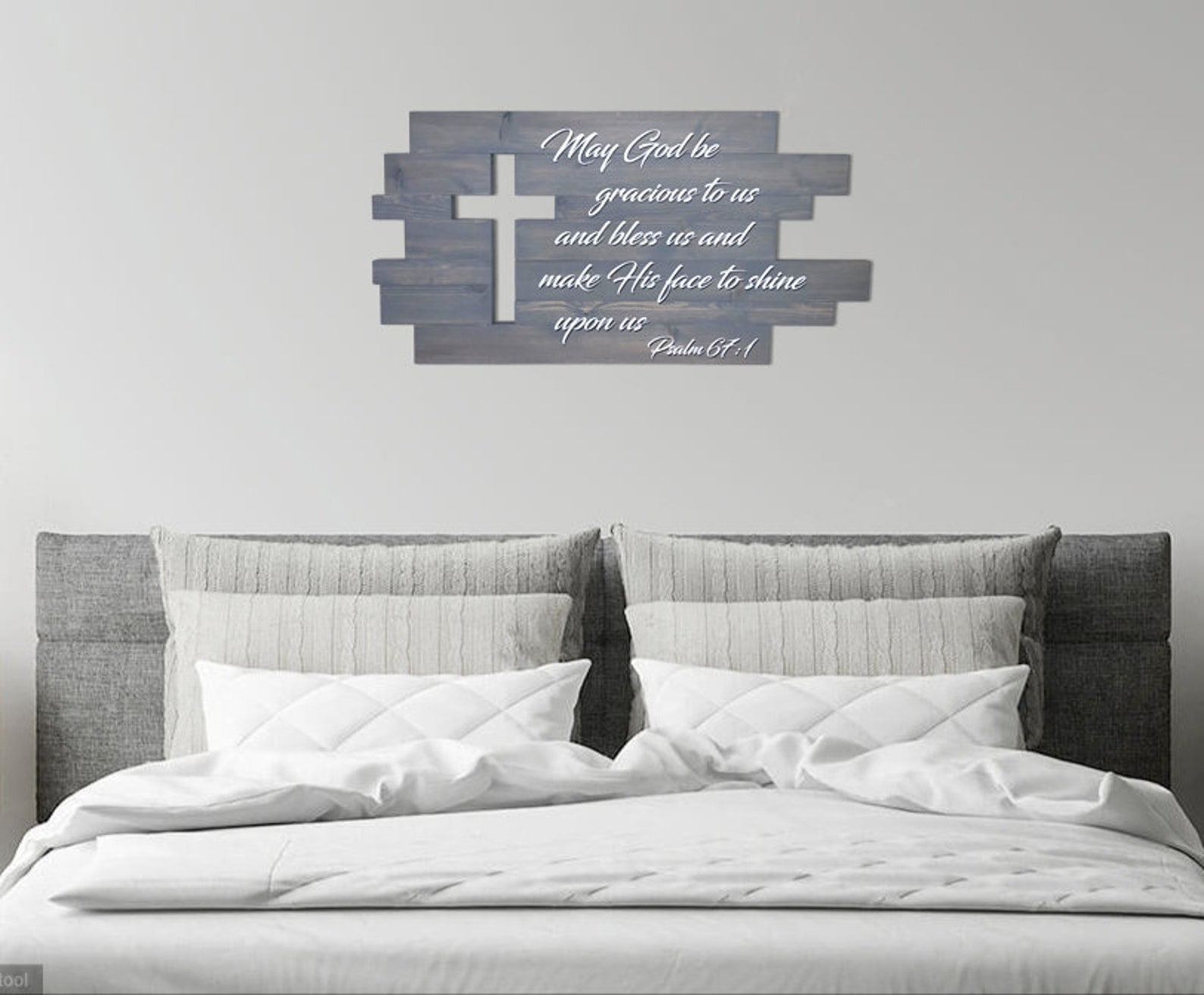 Wood Cross Bible Verse Sign Christian Inspirational Wall Etsy