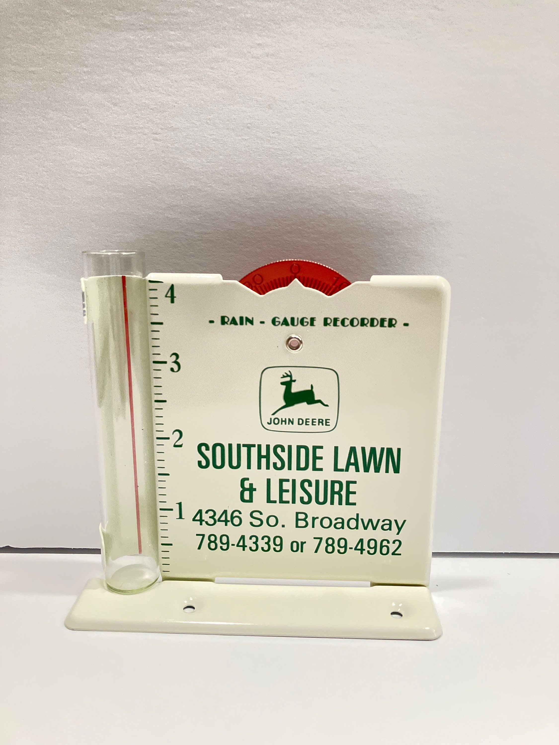 John Deere Rain Gauge Etsy Australia