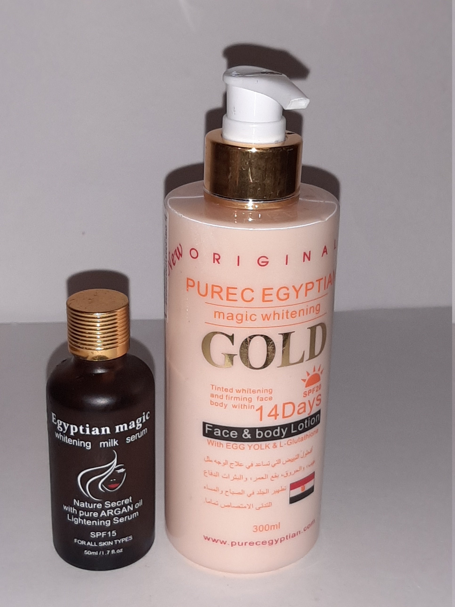 Pure Egyptian magic Gold whitening face & body lotion with Etsy